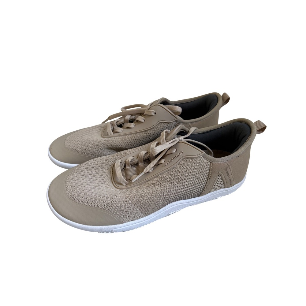 NEW Hike Footwear Barefoot Sneakers Tan Beige Mesh Walking Shoes Womens 8 8.5